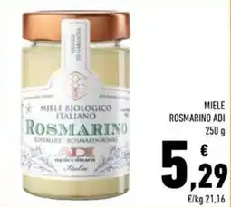 Conad Miele Biologico Italiano Rosmarino ADI offerta
