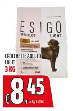 Coop ES!GO LIGHT CROCCETTE ADULTO offerta