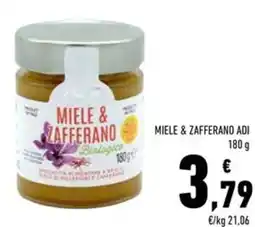 Conad Miele & Zafferano ADI offerta