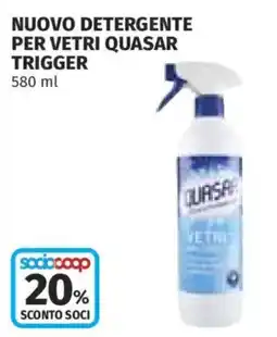 Coop Detergente per vetri Quasar Trigger offerta