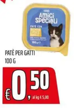Coop Amici Speciali Paté per gatti offerta