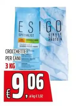 Coop ES!GO Specialist Crocchette per cani offerta