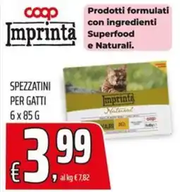Coop Imprinta Spezzatini per gatti offerta