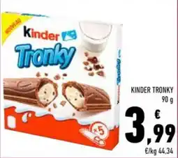 Conad Kinder Tronky offerta