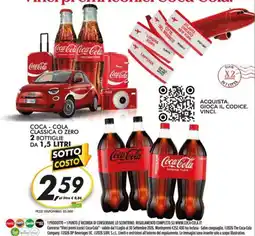 Coop Coca-Cola Classica o Zero offerta