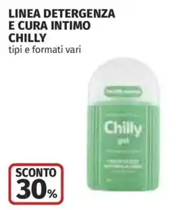 Coop Linea detergenza e cura intimo Chilly offerta