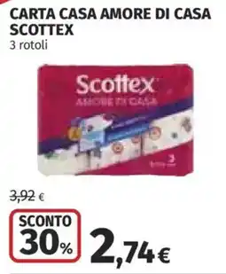Coop CARTA CASA AMORE DI CASA SCOTTTEX offerta