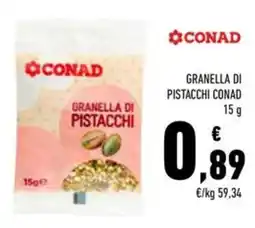 Conad Granella di Pistacchi Conad offerta