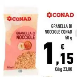 Conad Granella di nocciole CONAD offerta