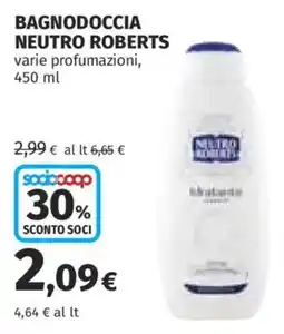 Coop Bagnodoccia Neutro Roberts offerta