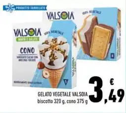 Conad GELATO VEGETALE VALSOIA offerta