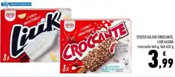 Conad Stecco gelato croccante, Liuk Algida offerta