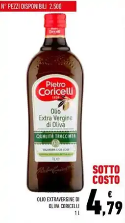 Conad Olio Extra Vergine di Oliva Coricelli offerta