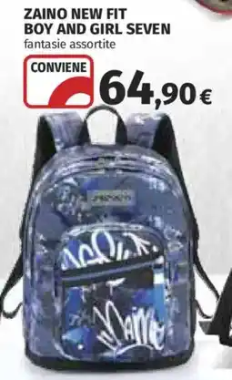 Coop ZAINO NEW FIT BOY AND GIRL SEVEN offerta