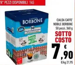 Conad Cialda Caffè' Nobile Borbone offerta
