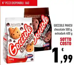 Conad Gocci ole Pavesi chocolate offerta