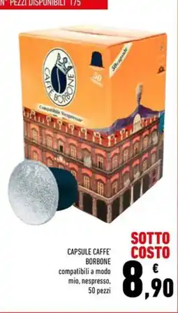 Conad Capsule Caffè Borbone offerta