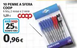Coop Penne a sfera COOP offerta