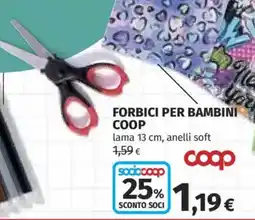 Coop Forbici per bambini Coop offerta