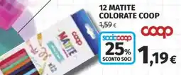 Coop MATITE COLORATE COOP offerta