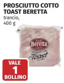 Coop Prosciutto Cotto Toast Beretta offerta