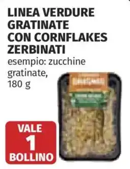Coop LINEA VERDURE GRATINATE CON CORNFLAKES ZERBINATI offerta