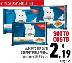 Conad ALIMENTO PER GATTI GOURMET PERLE PURINA offerta
