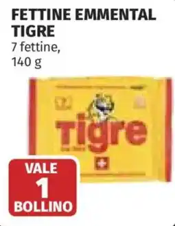 Coop Fettine Emmental Tigre offerta