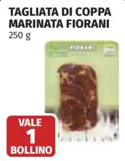 Coop Tagliata di coppa marinata Fiorani offerta