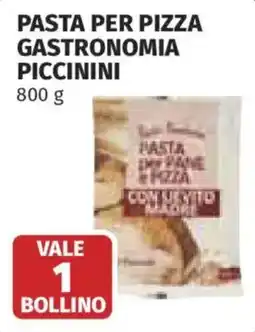 Coop Pasta per pizza gastronomia Piccinini offerta