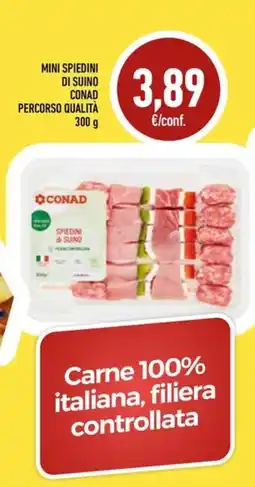 Conad Mini spiedini di suino Conad offerta