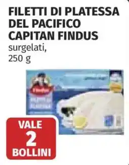 Coop Filetti di platessa del Pacifico Capitan Findus offerta