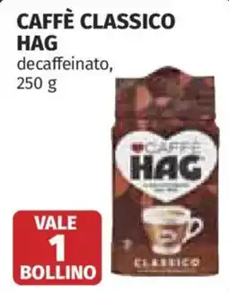 Coop Caffè classico HAG decaffeinato offerta