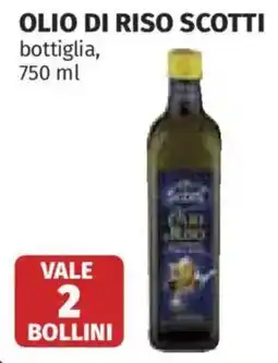 Coop Olio di riso Scotti offerta