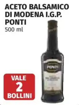 Coop Aceto Balsamico di Modena I.G.P. Ponti offerta