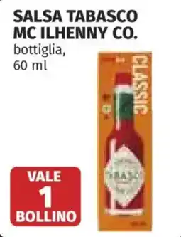 Coop Salsa Tabasco MC Ilhenny Co. offerta
