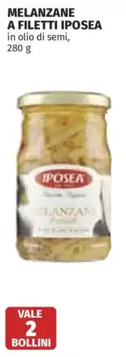 Coop Melanzane a filetti Iposea offerta