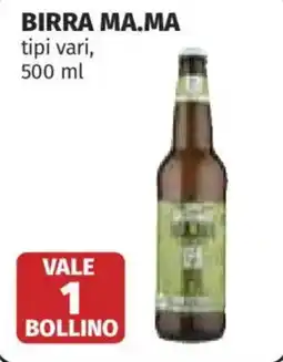 Coop BIRRA MA.MA offerta