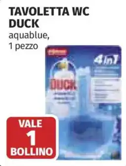Coop TAVOLETTA WC DUCK aquablue offerta