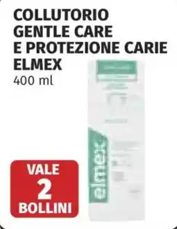 Coop Collutorio Gentle Care e Protezione Carie Elmex offerta