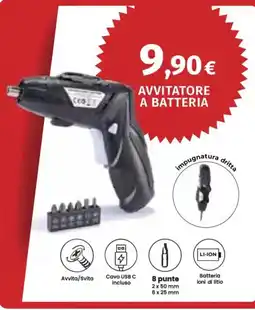 Coop AVVITATORE A BATTERIA offerta