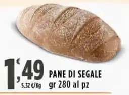 Rossotono Carrefour PANE DI SEGALE offerta