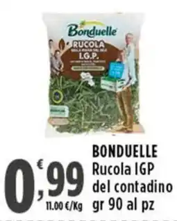 Rossotono Carrefour BONDUELLE Rucola IGP offerta