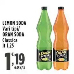 Rossotono Carrefour Lemon Soda offerta