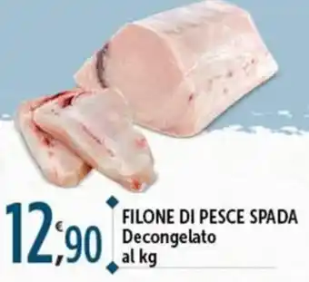 Rossotono Carrefour FILONE DI PESCE SPADA offerta