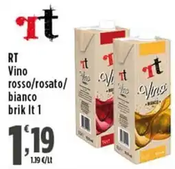 Rossotono Carrefour RT Vino rosso/rosato/bianco offerta