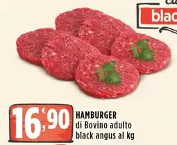 Rossotono Carrefour HAMBURGER black angus offerta