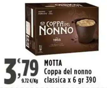 Rossotono Carrefour MOTTA Coppa del nonno classica offerta