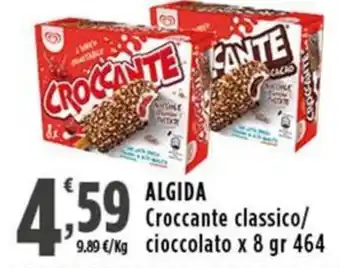 Rossotono Carrefour Algida Croccante classico offerta