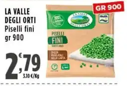 Rossotono Carrefour LA VALLE DEGLI ORTI Piselli fini offerta